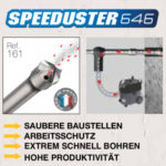 Betonbohrer Diager SDS-Plus oder SDS-Max Speedduster von LUMA Handels KG mit integrierter Staubabsaugung!